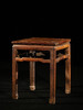 清	黄花梨罗锅枨束腰马蹄腿方凳 商品缩略图0