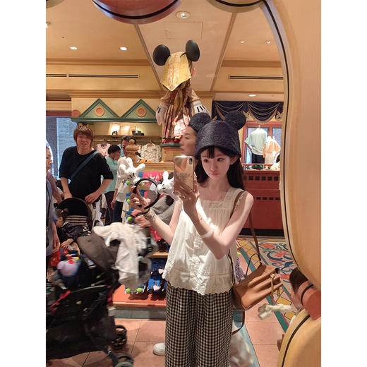 金蘑菇菇 你的夏日小白花 /小白花刺绣套组&吊带连衣裙 商品图4