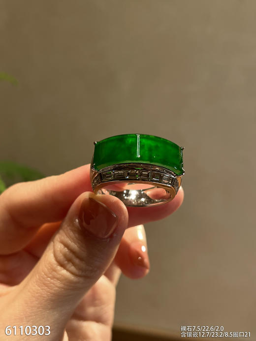 无事牌戒指【6110303】具体价格微信咨询 商品图0