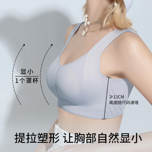 💗【提拉女王5.0经典版B-F杯】  润微提拉显小内衣，Zui经典的版型，所有新款版型根据这个来延伸升级【春夏款库存不多，缺货随机更换颜色】 【提拉系列】 商品图6