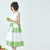 棵初26年夏季新款大女童亲子格纹拼接连衣裙yc0410002 商品缩略图2