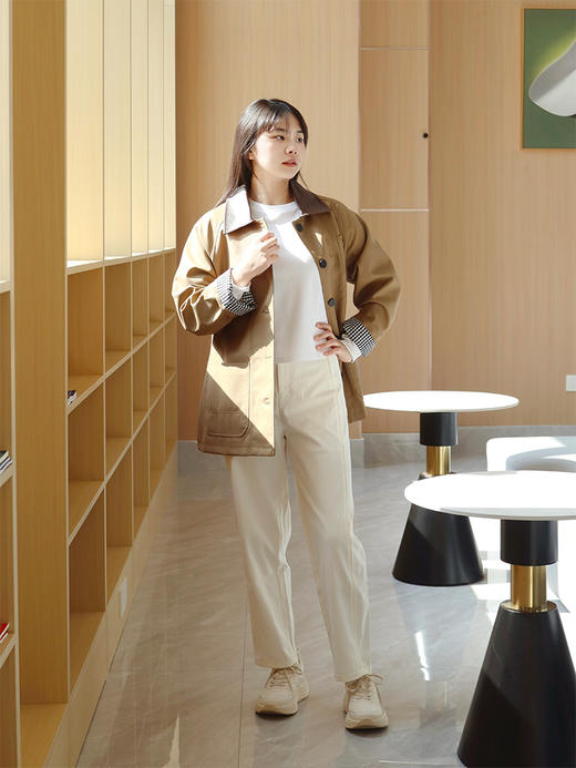 【镰刀裤】72小时内发货 清爽干练风 拯救不完美腿型  ~ 商品图2