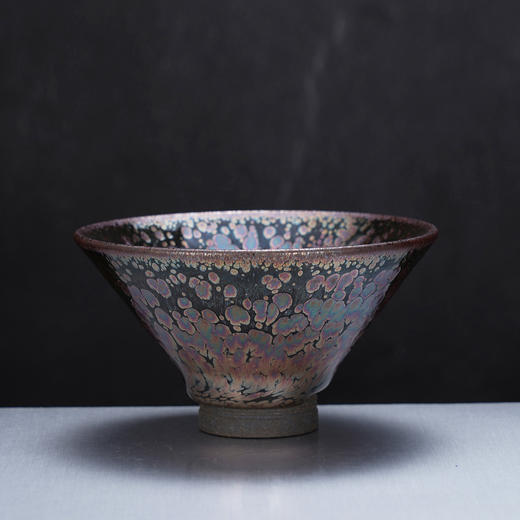 子佩集【娇花照水】S990银摆件【YSYCJ004】茶具品茗杯原创作品茶杯紫花丝莲花2509 商品图1