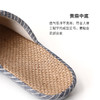 吸汗透气～日式亚麻盆底拖鞋软家用棉麻女四季家居室内透气春秋高跟露趾轻便防滑拖鞋 商品缩略图1