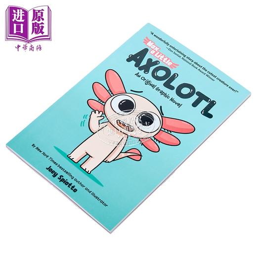 预售 【中商原版】小蝾螈麦克斯 图画小说 英文原版 Max a Little Axolotl 1 An Original Graphic Novel Joey Spiotto 商品图1