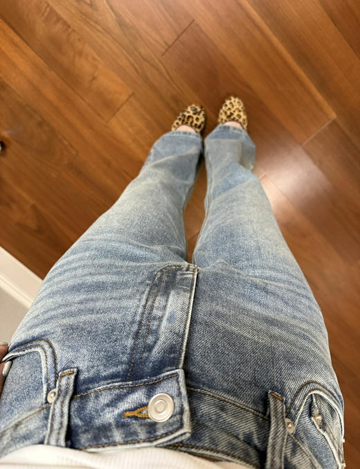 Moco家张曼玉同款牛仔裤031305 商品图0