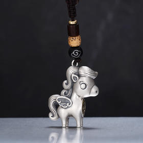 子佩集【招财宝莉】S999银钥匙扣【BX0200050】小马宝莉马上有钱可转动2509