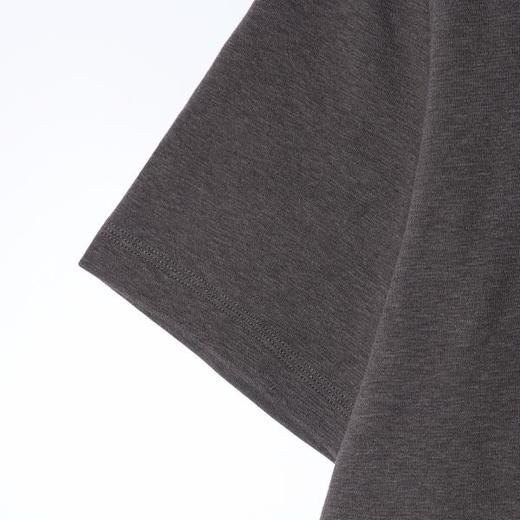 SDSA男装2026新款高贵轻奢韩版半纽扣假两件圆领短袖T恤百搭时尚 商品图2