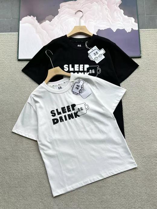 【cz1】联名款！情侣户外休闲速干涂鸦印花宽松短袖T恤！！ 商品图0