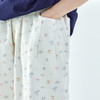 棵初2026年夏季新款亲子中大女童经典蝴蝶结碎花裤亲肤宽松休闲裤 商品缩略图2