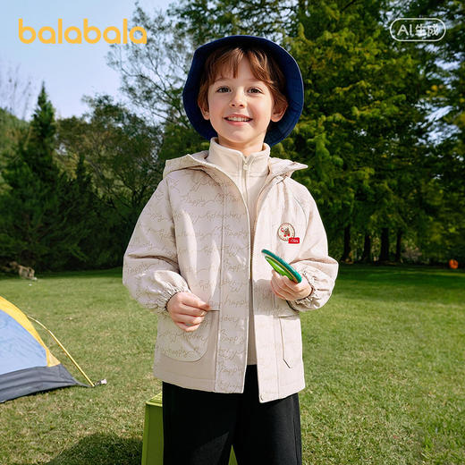 【商场同款】巴拉巴拉童装儿童外套男童2026新款春内里加绒软壳衣 商品图2