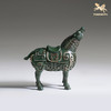 铜师傅 陕西历史博物馆系列《彩绘啸马铜摆件》青铜摆件 商品缩略图4