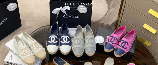 香奈儿-Espadrilles 渔夫鞋菱格羊皮款 商品图5