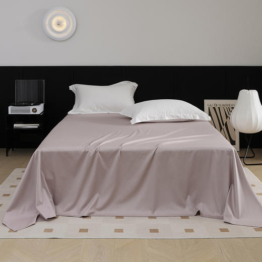 高支高密~ 100支全棉新疆长绒棉床单纯棉单双人贡缎加厚床单枕套三件套 商品图7