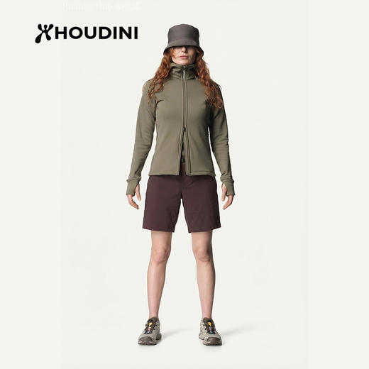 HOUDINI胡丁尼 Wadi Shorts 瓦迪 女户外轻薄速干弹力休闲短裤160854 商品图7