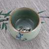 子佩集S990【幽兰芳华】摆件【SR002】纯银茶具冰裂纹梅兰竹菊茶杯-金鱼景德镇手绘2508 商品缩略图3
