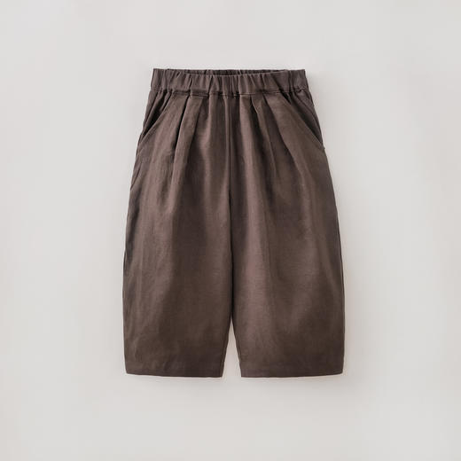 马克珍妮100%亚麻男童清凉气球裤2026年夏装新款560357 商品图1