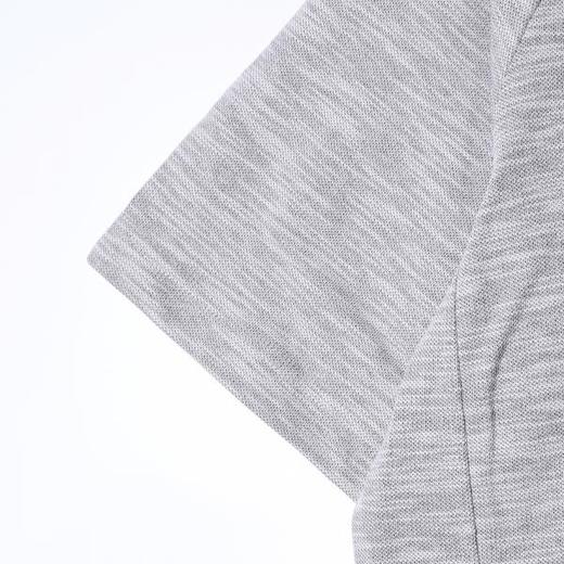 SDSA男装2026新款高贵轻奢简约时尚半拉链圆领短袖T恤宽松百搭潮 商品图2