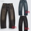 春秋2026新款复古水洗宽松男士牛仔裤高街弯刀裤裤子 商品缩略图0