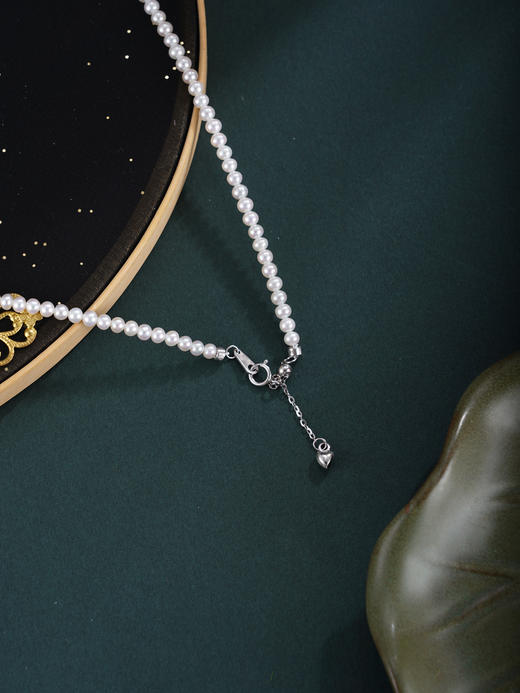 子佩集【珍爱恒久】银S925珍珠惜王妃耳钉【ZZXL050】双色2602 商品图6