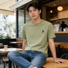 【DX】大依优型大码男装夏季圆领短袖T恤休闲百搭打底衫棉质短袖300斤 商品缩略图4