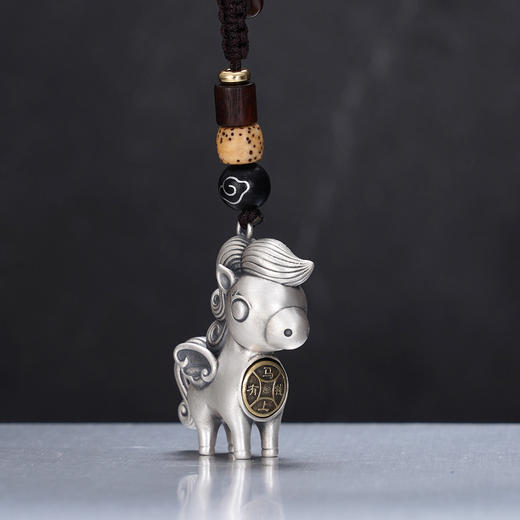 子佩集【招财宝莉】S999银钥匙扣【BX0200050】小马宝莉马上有钱可转动2509 商品图2