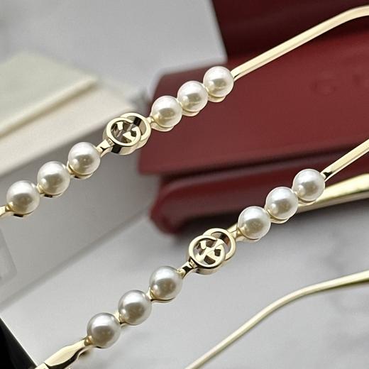 古驰 板材金属时尚珍珠款太阳眼镜GG1971SA（JH） 商品图4