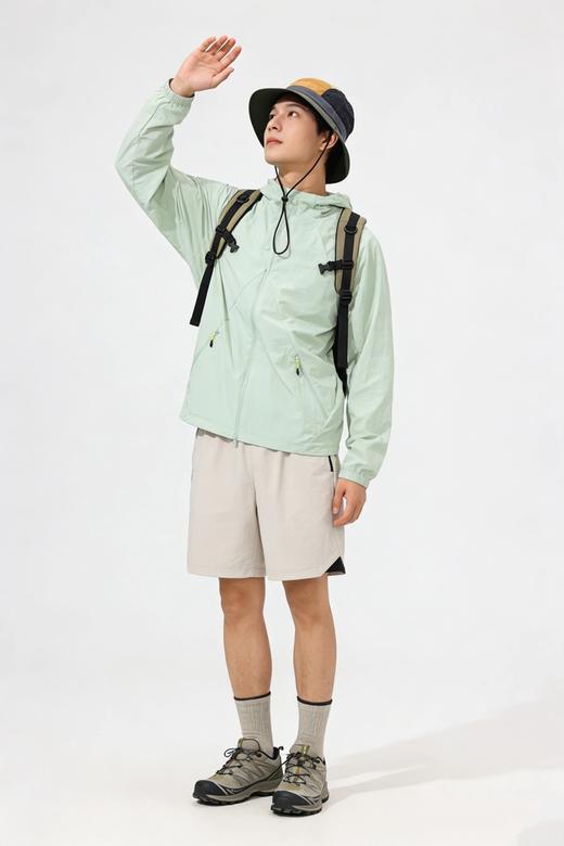 【2件立减30元】Schenvega鸟家平替情侣马卡龙色系防晒衣 E52-9268 商品图12