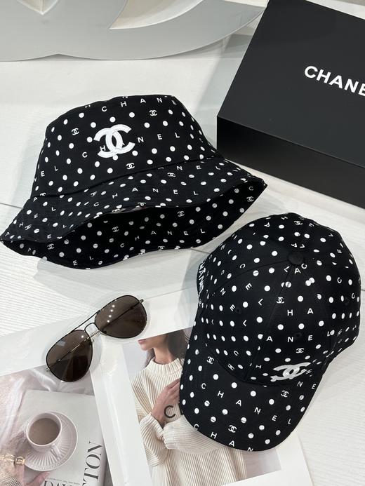 香奈儿 满字母波点渔夫帽/棒球帽 过于惊艳，超显脸小 商品图0