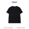 SDSA男装2026新款高贵轻奢美式拼接领口印花字母圆领长袖T恤百搭 商品缩略图0