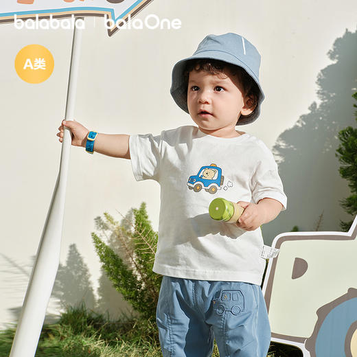 【balaOne】巴拉巴拉童装宝宝短袖t恤2026新款夏装萌 商品图1