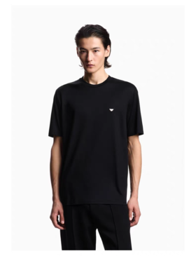 纯正阿玛尼男士两件组合礼盒莱赛尔天丝T恤