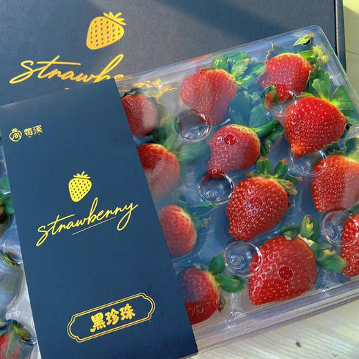 【48小时发货，产品成熟度高】基地直发 | 生态黑珍珠草莓 | 北京（买黑珍珠草莓送宝珠草莓） 商品图3