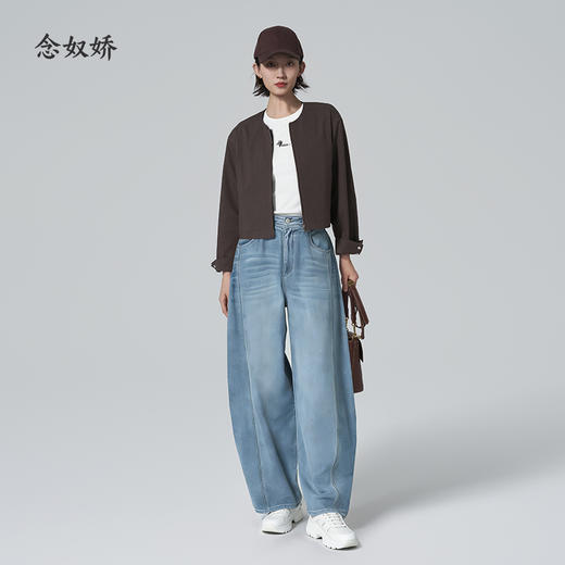 【商场同款】CNJ6323 “ 摩卡外套 ” 棉麻材质穿着有型  小T版型利落好穿 商品图8