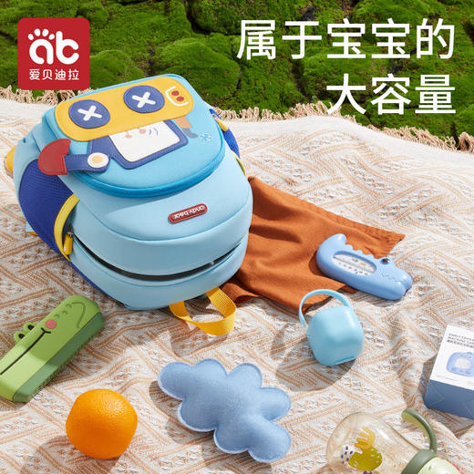 幼儿园书包儿童专用男童女孩外出小背包宝宝2岁3双肩小孩入学轻便★爱贝迪拉 商品图2