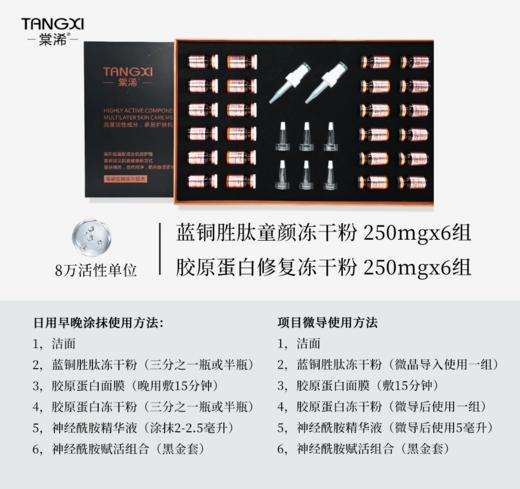 棠浠-蓝铜胜肽童颜冻干复配套 买十送一 冻干粉 商品图1