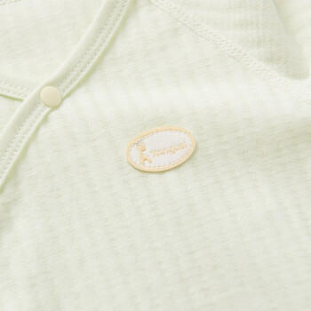 童泰（TONGTAI）婴儿连体衣夏季新生儿衣服宝宝家居内衣蝴蝶衣2件装 绿色66cm 商品图0