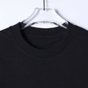 SDSA男装2026新款高贵轻奢美式刺绣字母圆领短袖T恤百搭宽松上衣 商品缩略图1