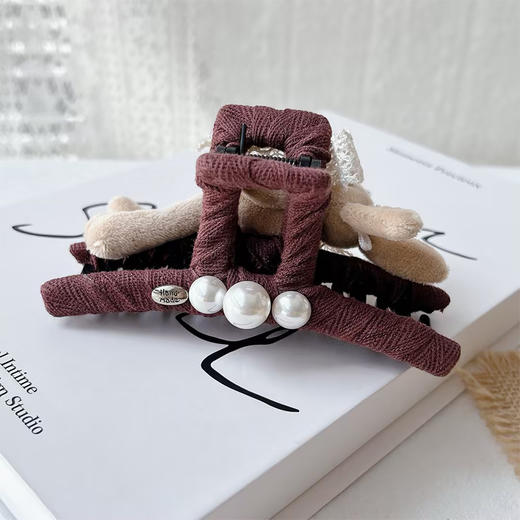 百搭ZY森系蕾丝兔抓夹抓夹-纪念日百货门店同款169648101 商品图1