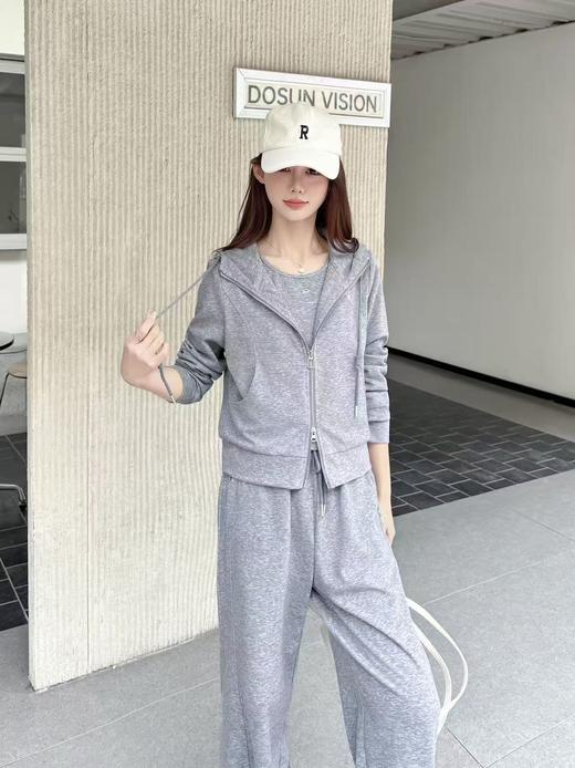 基础舒适休闲连帽三件套（一口价） 商品图2