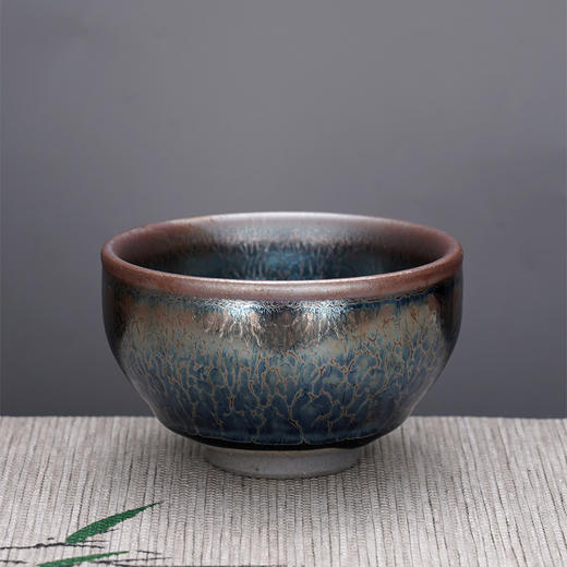 子佩集S990【深海绘卷】摆件【FP026】纯银茶具花丝建盏茶杯品茗杯2508 商品图5