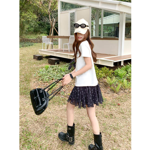 <曾小咸推荐>3.16现货秒杀 ！微信超特价！韩系雪纺碎花半身裙 日常179.99 立减100 秒杀79.99！！ 印花短袖 秒杀59.99 商品图4