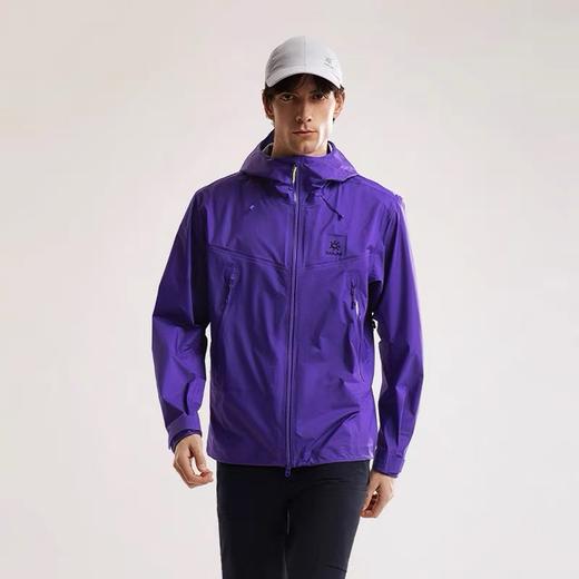 刺绣款 凯乐石博格达绣花户外六色连帽冲锋衣登山透气防风防水硬壳压胶冲锋衣 商品图1