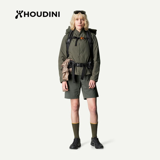 HOUDINI胡丁尼 Wadi Shorts 瓦迪 女户外轻薄速干弹力休闲短裤160854 商品图11