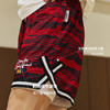 录士LUSHISI条纹主题红色篮球短裤美式四分裤吸湿排汗舒适透气 商品缩略图1