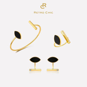 【章龄之同款】Ancient Rome古罗马时期 | 黑眼睛套装（戒指&手镯&耳钉）