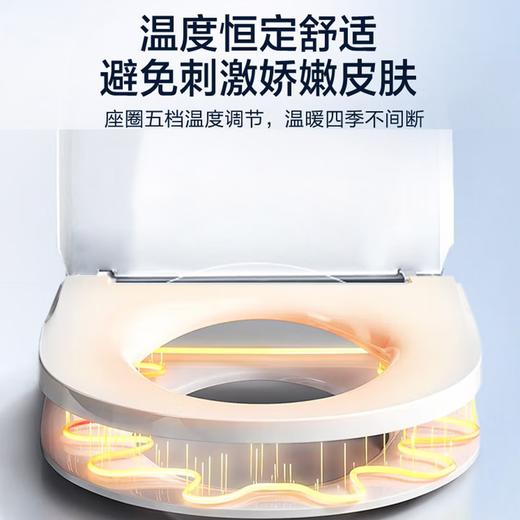 海尔（Haier）智能马桶盖活水即热暖风烘干富氧水疗儿童清洗座圈加热DF-41Plus 商品图5