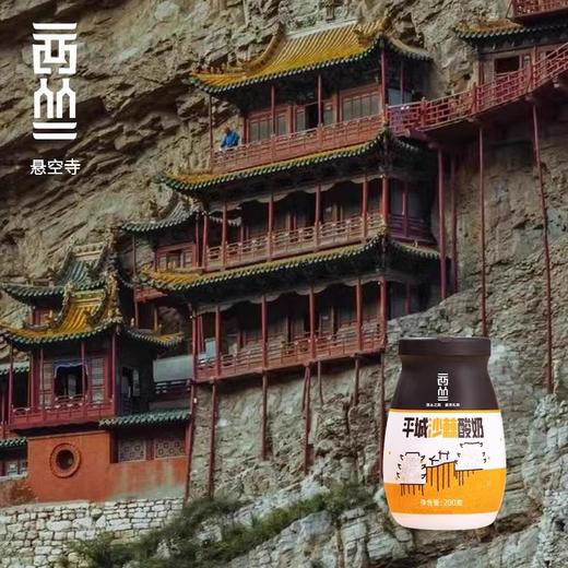 山西平城沙棘沙棘酸奶200gx8瓶 整箱装内蒙古风味酸奶 山西特产 商品图1