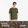 森马×Iracema联名款短袖T恤男夏季纯棉舒适针织衫艺术感印花上衣 商品缩略图4