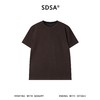 SDSA男装2026新款高贵轻奢美式拼接领口印花字母圆领长袖T恤百搭 商品缩略图0